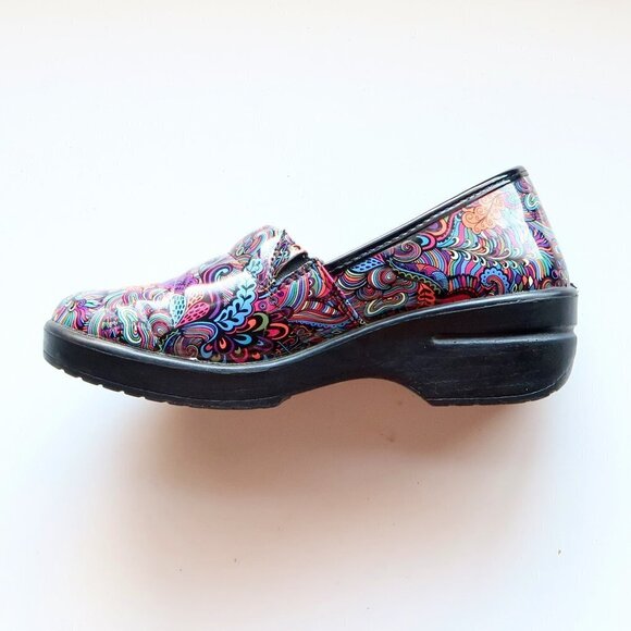 Easy Street Laurie Multicolor Round Toe Clogs Slip-on Shoes Size 8.5 - Picture 9 of 16